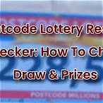postcode lottery checker